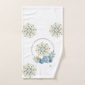 Badetücher Sets Floral Mandala (Handtuch)