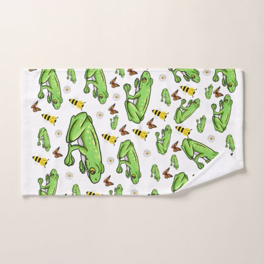 Badetücher Sets Frösche Schmetterling (Handtuch)