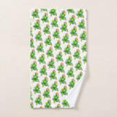 Badetücher-Sets Glücklicher St. Patrick's Day Hase Badhandtuch Set (Handtuch)