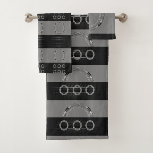 Badetücher Sets Grau (Insitu)