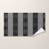 Badetücher Sets Grau (Handtuch)