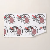 Badetücher Sets Halloween, Brain (Handtuch)