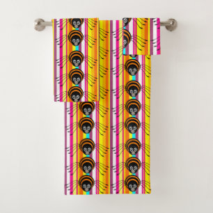 Badetücher Sets Halloween, Spider