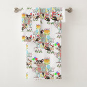 Badetücher Sets Happy Birthday Possum Kuchen (Insitu)