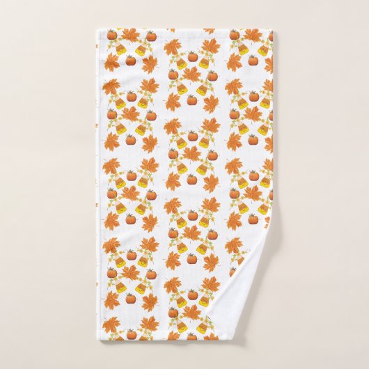 Badetücher Sets Herbstlaube Pumpkins (Handtuch)