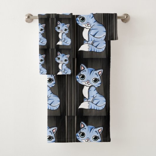 Badetücher Sets Katze (Insitu)