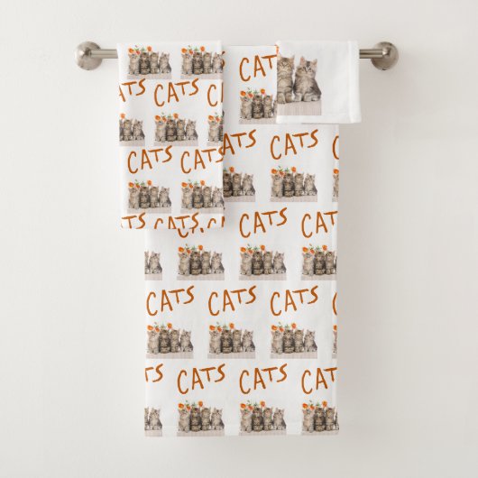 Badetücher Sets Katzen (Insitu)