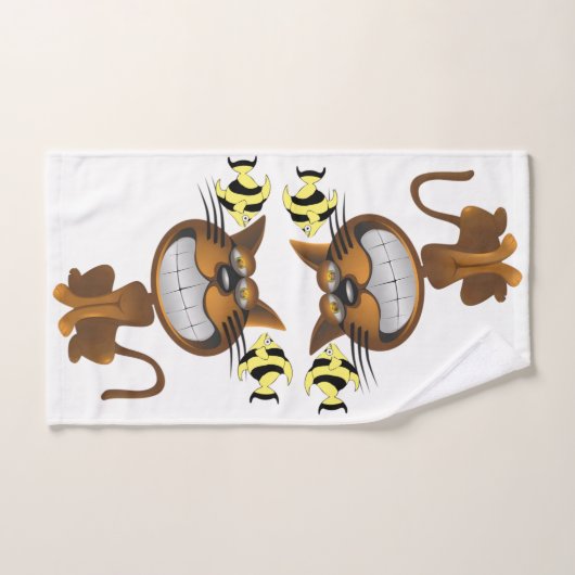Badetücher Sets Katzenfisch (Handtuch)