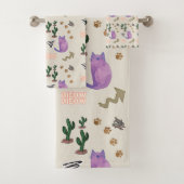 Badetücher Sets Katzenfisch Kakteen (Insitu)