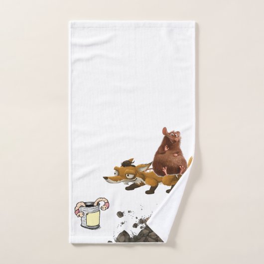 Badetücher Sets Maus Fuchs Wurm (Handtuch)