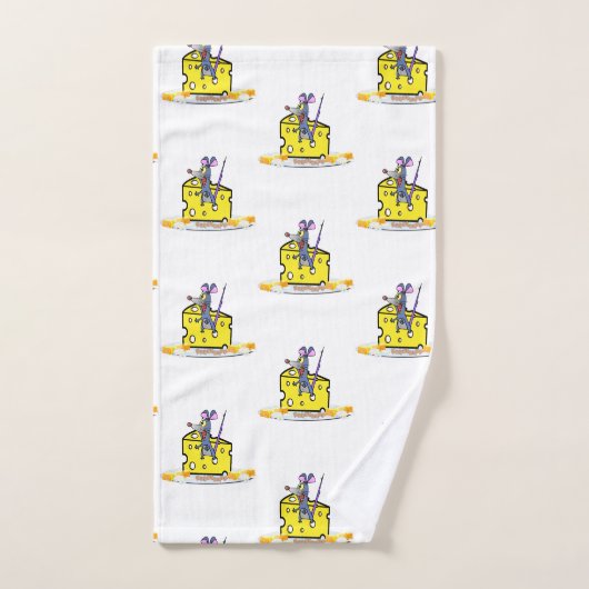 Badetücher Sets Maus Mäuse Käse (Handtuch)