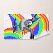 Badetücher Sets Möwen Farbige Farben (Handtuch)