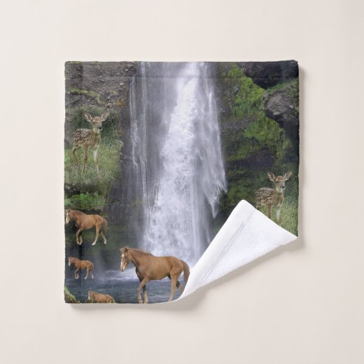 Badetücher Sets Pferde (Waschlappen)