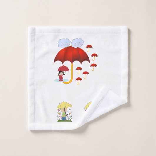 Badetücher Sets Regen (Waschlappen)