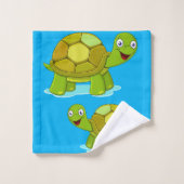 Badetücher Sets Schildkröten (Waschlappen)