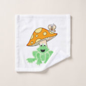 Badetücher Sets Schmetterling Pilz Frosch (Waschlappen)
