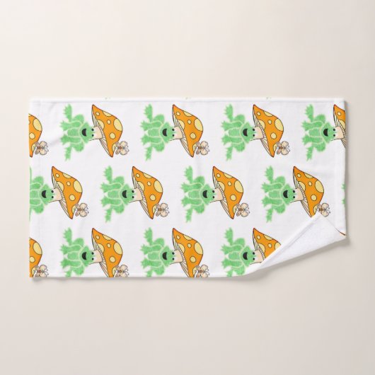 Badetücher Sets Schmetterling Pilz Frosch (Handtuch)