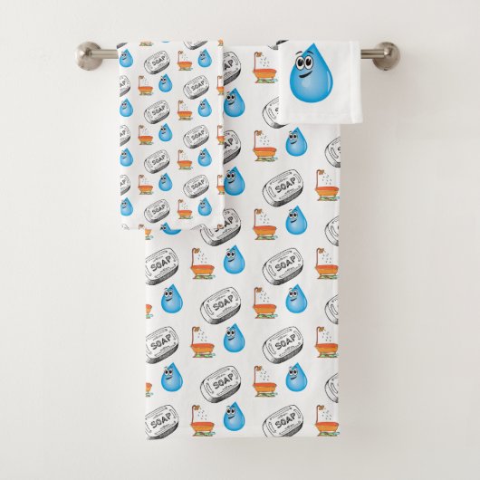 Badetücher Sets Seife (Insitu)