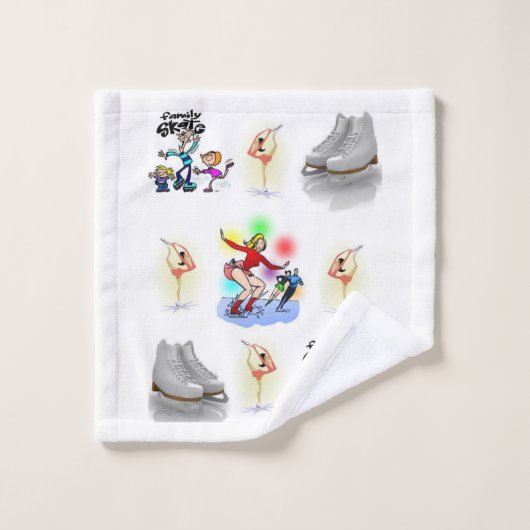 Badetücher Sets Skaten (Waschlappen)