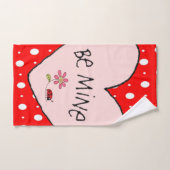 Badetücher Sets Valentine's Day Be Mine Hearts (Handtuch)