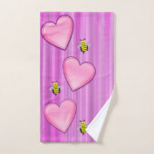 Badetücher Sets Valentinstag, Biene (Handtuch)