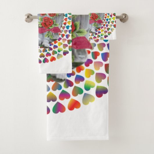 Badetücher Sets Valentinstag, Engel (Insitu)