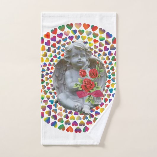 Badetücher Sets Valentinstag, Engel (Handtuch)