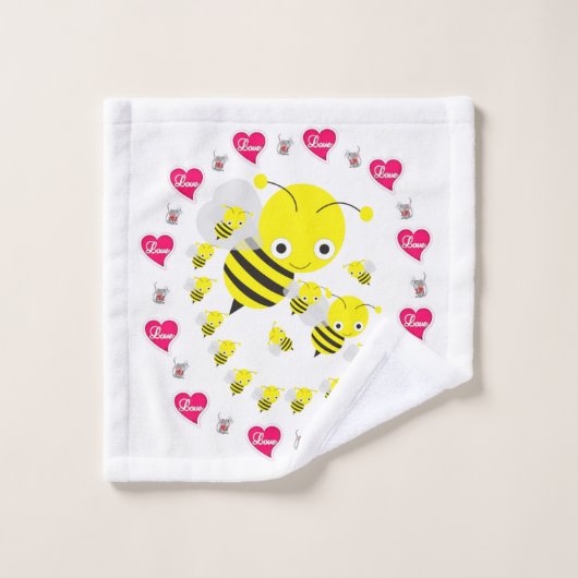 Badetücher Sets Valentinstag Hummel (Waschlappen)