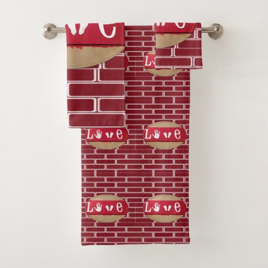 Badetücher Sets Valentinstag Liebe (Insitu)