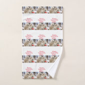 Badetücher Sets Valentinstag Polarbär (Handtuch)