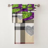 Badetücher Sets Valentinstag, Schmetterling (Insitu)