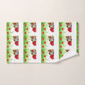 Badetücher Sets Valentinstag Schüssel Vintag (Handtuch)