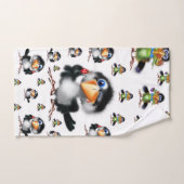 Badetücher Sets Vögel (Handtuch)