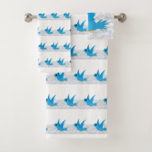 Badetücher Sets Vögel