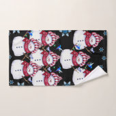 Badetücher Sets Weihnachten, Schneemann (Handtuch)