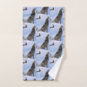 Badetücher Sets Wölfe (Handtuch)