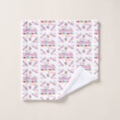 Badetücher, Sets zum Geburtstag, Glückwunsch zum G (Waschlappen)