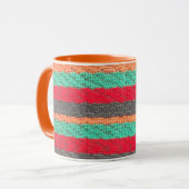 Badetücher Streifen Tasse (Vorderseite Links)