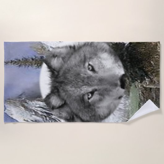 Badetücher, Wolves Strandtuch (Vorderseite)
