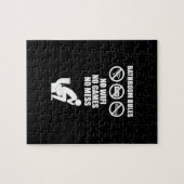 Badevorschriften Puzzle (Horizontal)