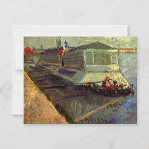 Badewanne auf Seine Asniere von Vincent van Gogh