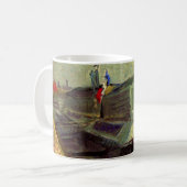 Badewanne auf Seine Asniere von Vincent van Gogh Kaffeetasse (Vorderseite Links)
