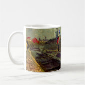 Badewanne auf Seine Asniere von Vincent van Gogh Kaffeetasse (Links)