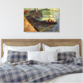Badewanne auf Seine Asniere von Vincent van Gogh Leinwanddruck (Insitu (Schlafzimmer))