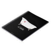 Badewanne des Raum-217 Notizblock (Linke Seite)