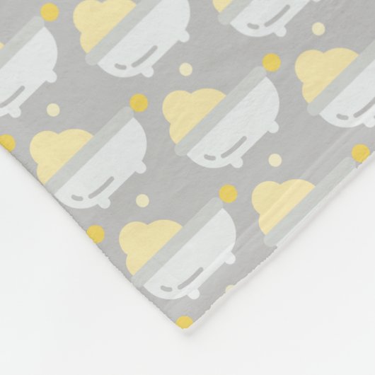 Badewanne Fleecedecke (Ecke)