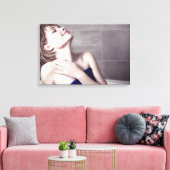 Badewanne Leinwanddruck (Insitu (Wohnzimmer))