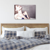 Badewanne Leinwanddruck (Insitu (Schlafzimmer))