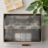 Badewanne mit Blick auf 2 Decoupage Seidenpapier (Geschenk)