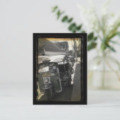 Badewanne Postkarte (Stehend Vorderseite)